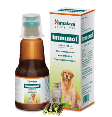 Иммунол: препарат для иммуной системы собак и кошек Хималая, 100мл, Immunol Himalaya, 100ml — купить в интернет-магазине