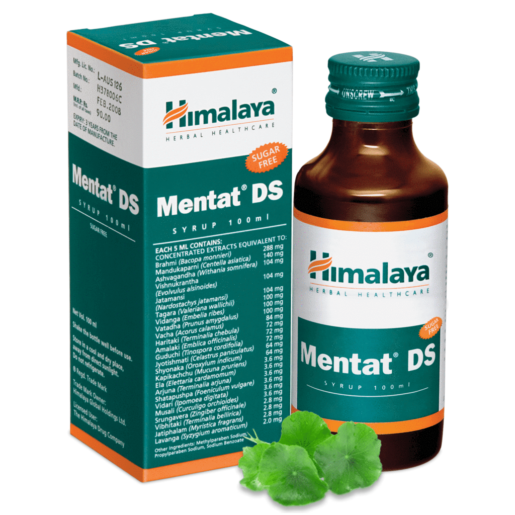 Сироп Ментат ДС, 100 мл, производитель "Хималая", Mentat DS Syrup,100 ml, Himalaya — купить в интернет-магазине