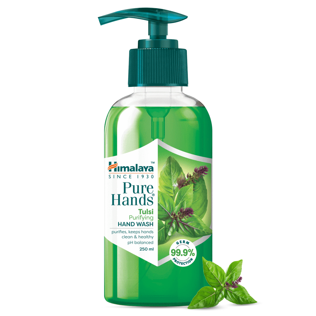Жидкое мыло Чистые Руки: с базиликом, Хималая, 250мл, Pure Hands Tulsi Purifying Hand Wash, Himalaya, 250ml — купить в интернет-магазине
