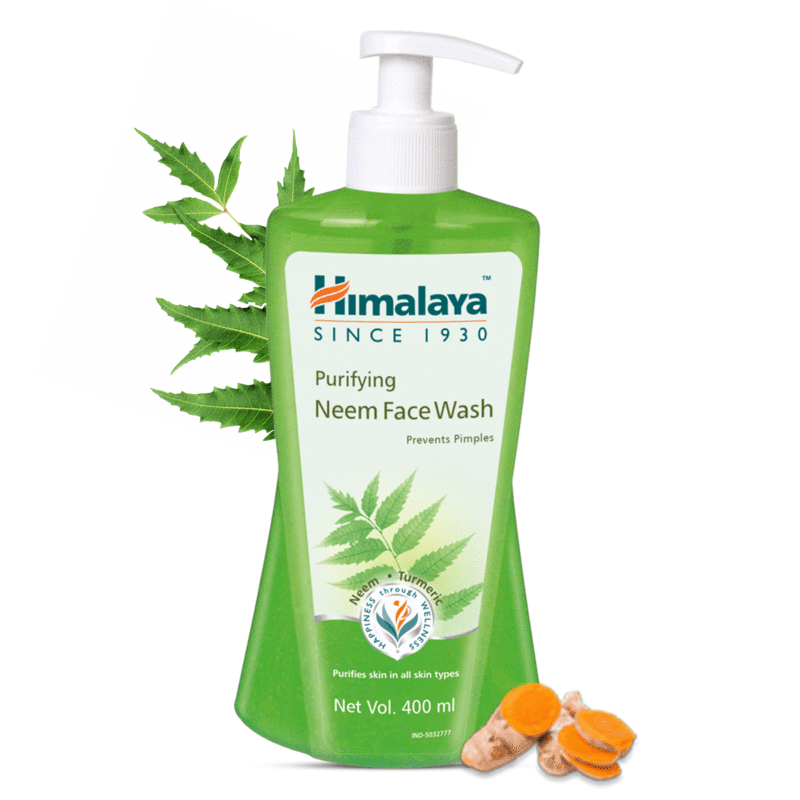 Очищающее средство для умывания с нимом, Хималая, 400мл, Purifying Neem Face Wash, Himalaya, 400ml — купить в интернет-магазине