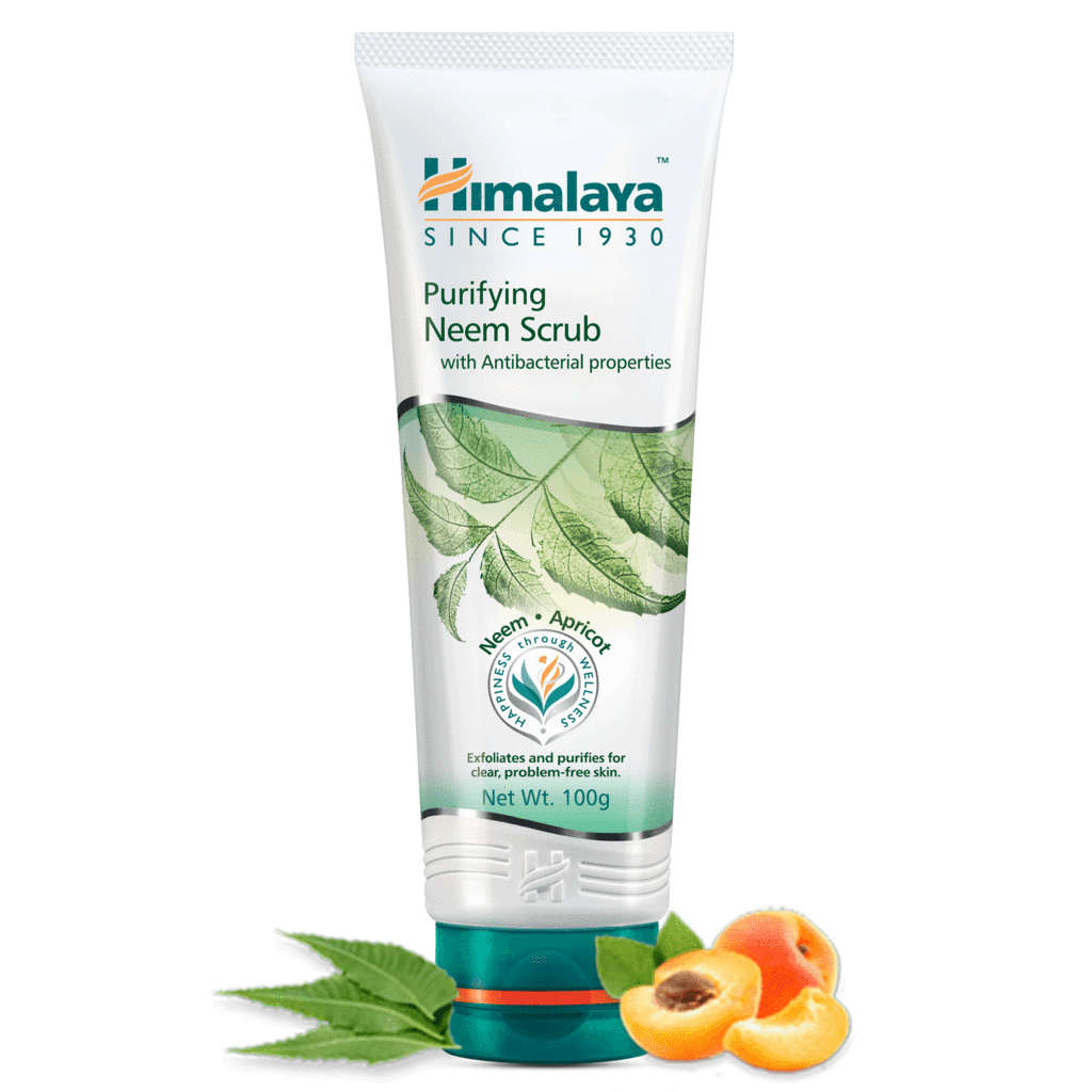 Скраб для лица с Ним Хималая, 100мл, Purifying Neem Scrub Himalaya, 100ml — купить в интернет-магазине