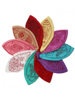 Мешочек для четок с печатью (хлопок), набор 10 шт / Bids bag, print (cotton), set 10 pcs — купить в интернет-магазине