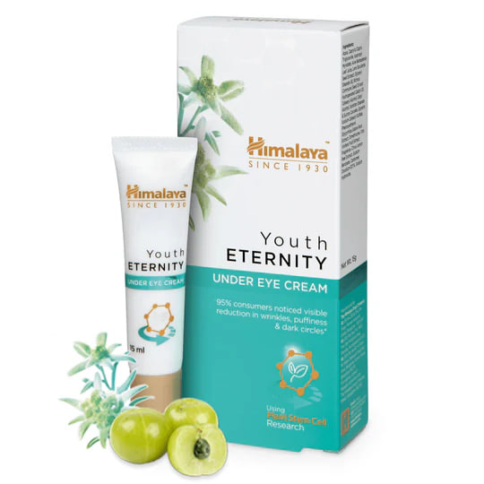 Крем для век, омолаживающий, 15 мл, Хималая; Youth Eternity Under Eye Cream, 15 ml, Himalaya — купить в интернет-магазине