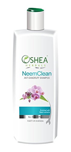 Шампунь против перхоти "Чистый Ним", 300 мл, производитель "Оши", NeemClean Anti Dandruff Shampoo, 300 ml, Oshea — купить в интернет-магазине