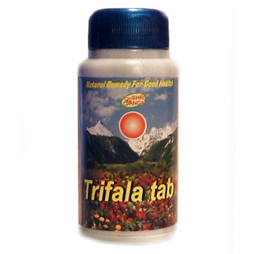 Трифала, 200 таб., производитель "Шри Ганга", Trifala, 200 tabs., Sri Ganga Pharmacy — купить в интернет-магазине