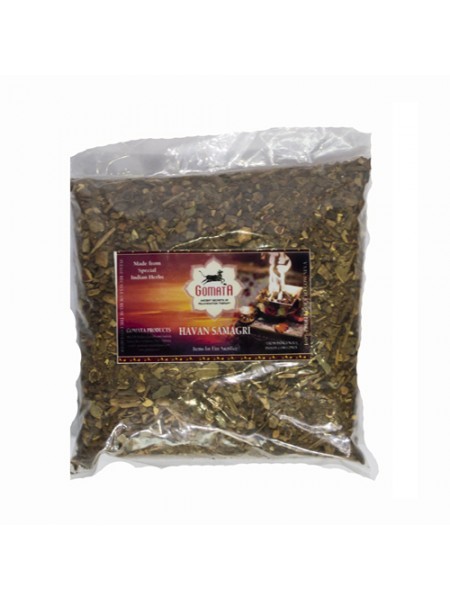 Смесь для ягьи Самагри, 500 г, производитель "Гомата", Havan samagri, 500 g, Gomata Products — купить в интернет-магазине