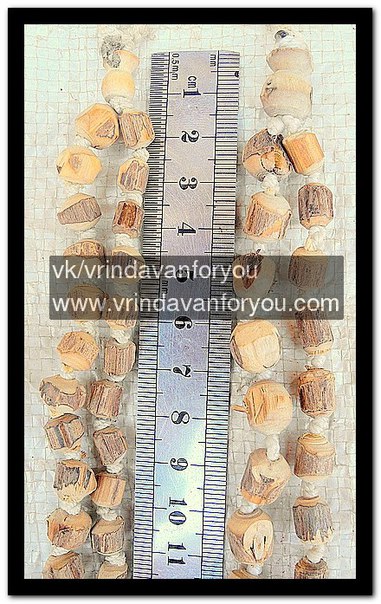 Четки Туласи 23, L=60 см (на фото справа) / Beads Tulasi 23, L = 60 cm (pictured right) — купить в интернет-магазине