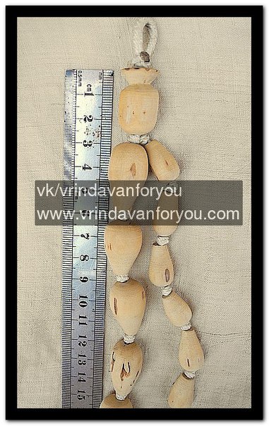 Четки Туласи 5, Мриданги, L=130 см / Beads Tulasi 5, Mridanga, L=130 cm — купить в интернет-магазине