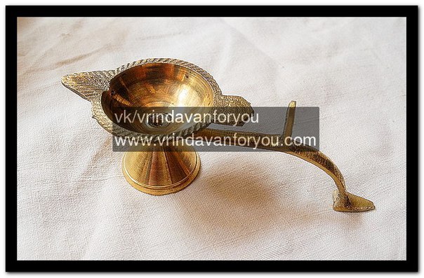 Дипа латунь №2, 11х4 см / Brass Deepa №2, 11х4 cm — купить в интернет-магазине