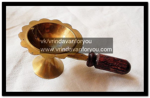 Дипа латунь №1, 10х4 см / Brass Deepa №1, 10х4 cm — купить в интернет-магазине