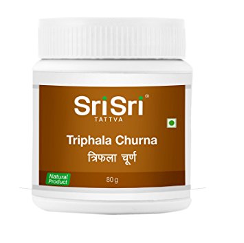Трифала Чурна, 80 г, производитель "Шри Шри Аюрведа", Triphala Churna, 80 g, Sri Sri Ayurveda — купить в интернет-магазине
