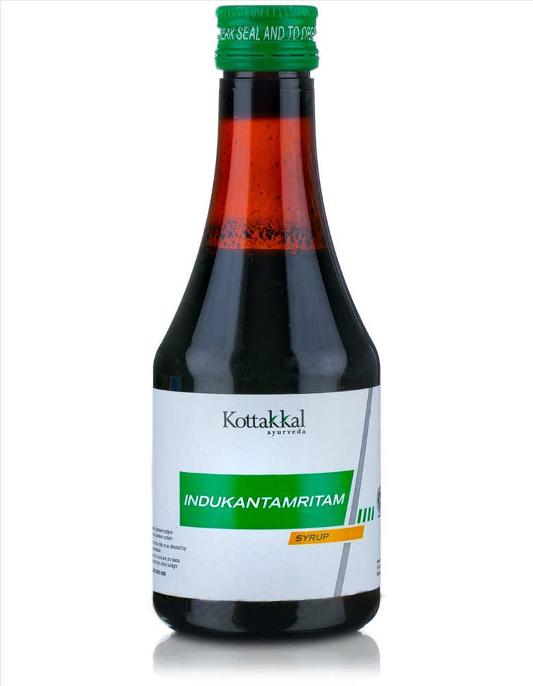 Сироп Индукантамритам, 200 мл, производитель Коттаккал Аюрведа; Indukantamritam Syrup, 200 ml, Kottakkal Ayurveda — купить в интернет-магазине