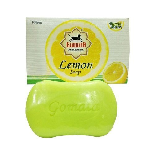 Аюрведическое мыло Лимон, 100 г, производитель Гомата; Lemon Soap, 100 g, Gomata — купить в интернет-магазине
