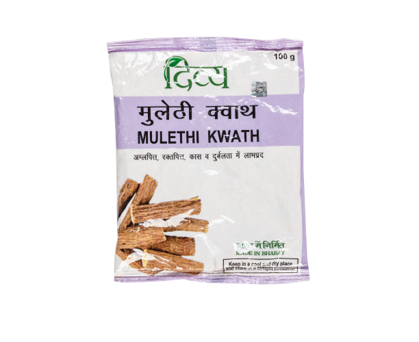 Аюрведический чай Мулетхи Кватх, 100 г, Патанджали; Mulethi Kwath, 100 g, Patanjali — купить в интернет-магазине
