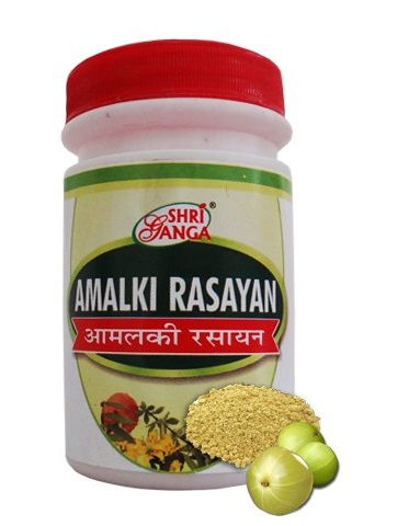 Антиоксидант Амалаки Расаяна, 100 г, производитель Шри Ганга; Amalki Rasayan, 100 g, Shri Ganga — купить в интернет-магазине