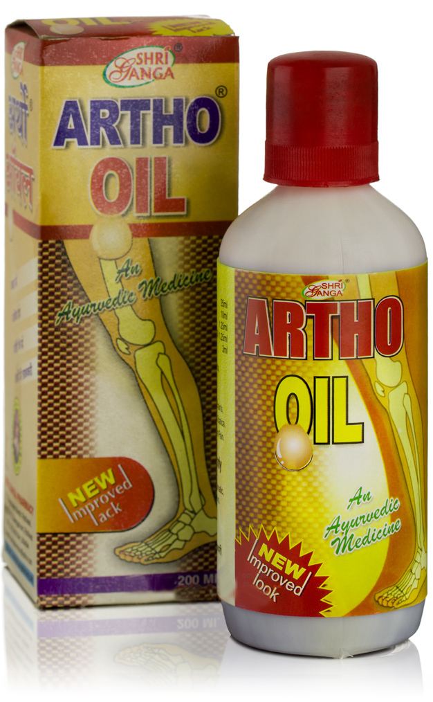 Лечебное масло для суставов Артхо Оил, 200 мл, производитель Шри Ганга; Artho Oil, 200 ml, Shri Ganga — купить в интернет-магазине