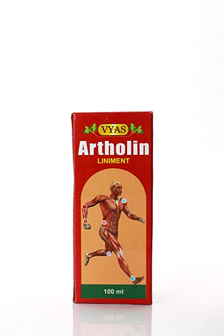 Масло для суставов "Артхолин", 60 мл, производитель "Вьяс", Artholin, 60 ml, Vyas — купить в интернет-магазине