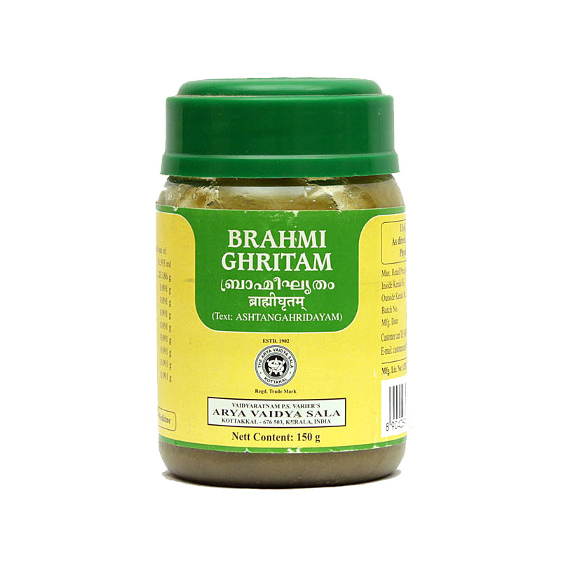 Брахми Гритам, 150 г, Коттаккал Аюрведа; Brahmi Ghritam, 150 g, Kottakkal Ayurveda — купить в интернет-магазине