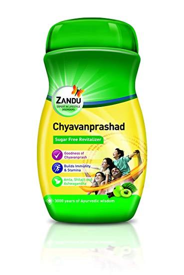 Чаванпраш без сахара, 450 г, производитель Занду; Chyavanprashad Sugar Free Revitalizer, 450 g, Zandu — купить в интернет-магазине