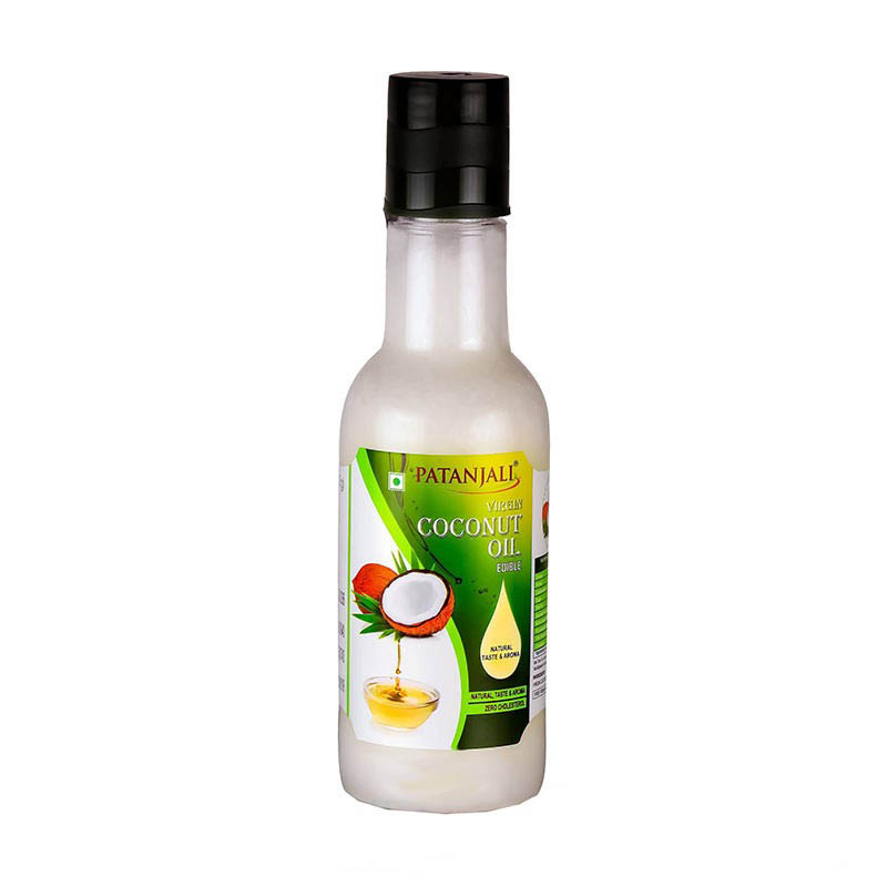 Кокосовое масло нерафинированное пищевое, 250 мл, Патанджали; Coconut Oil Virgin Edible, 250 ml, Patanjali — купить в интернет-магазине