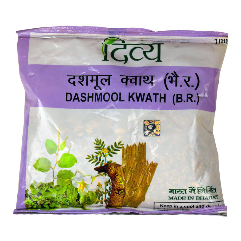 Аюрведический чай Дашмул Кватх, 100 г, Патанджали; Dashmool Kwath, 100 g, Patanjali — купить в интернет-магазине