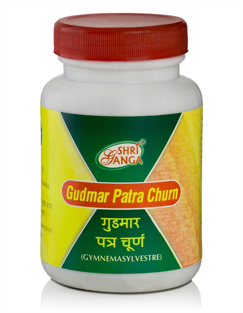 Гудмар Патра Чурна, 100 г, производитель Шри Ганга; Gudmar Patra Churna, 100 g, Shri Ganga — купить в интернет-магазине