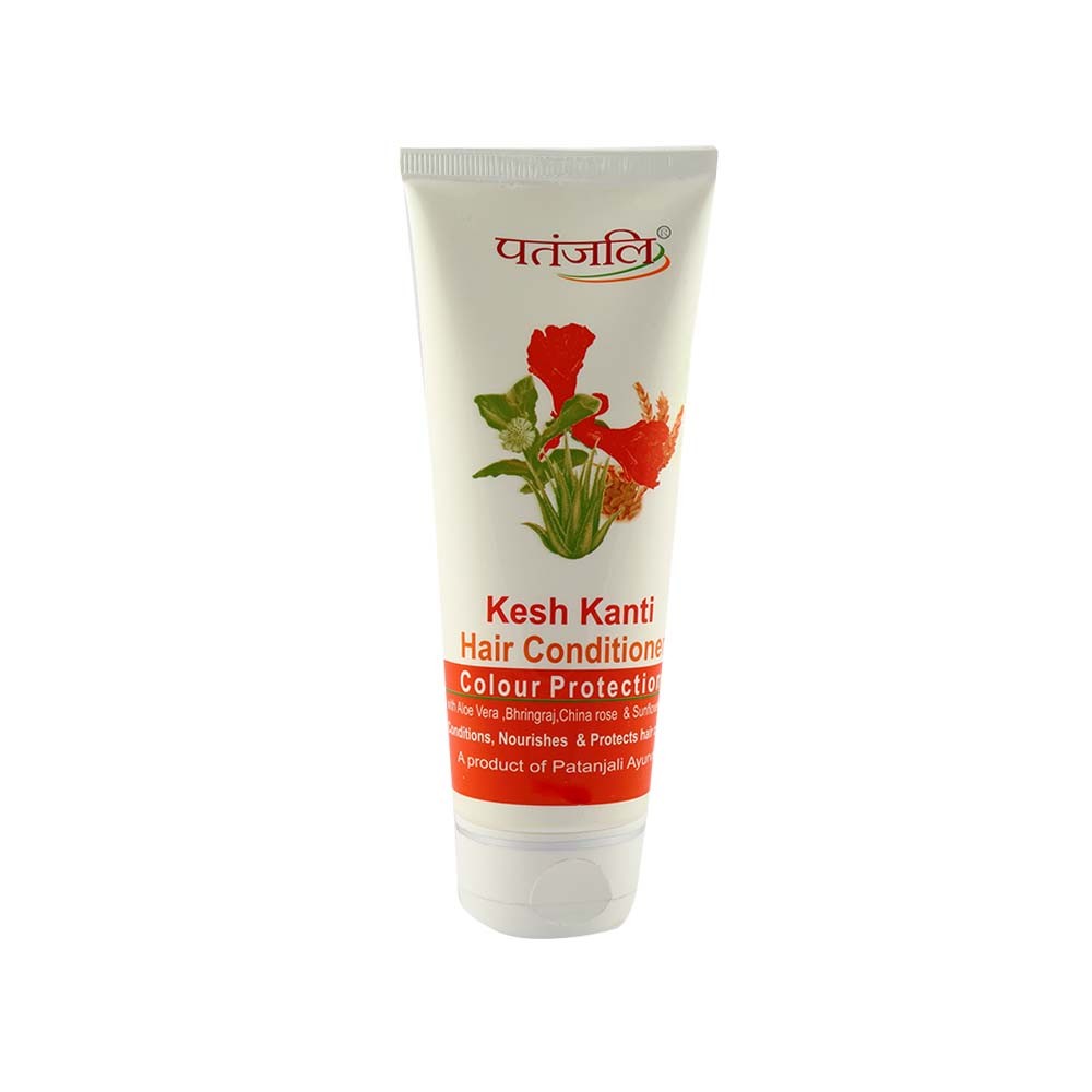 Кондиционер для волос Колор Протекшн, 100 г, Патанджали; Hair Conditioner Kesh Kanti Сolour Protection, 100 g, Patanjali — купить в интернет-магазине