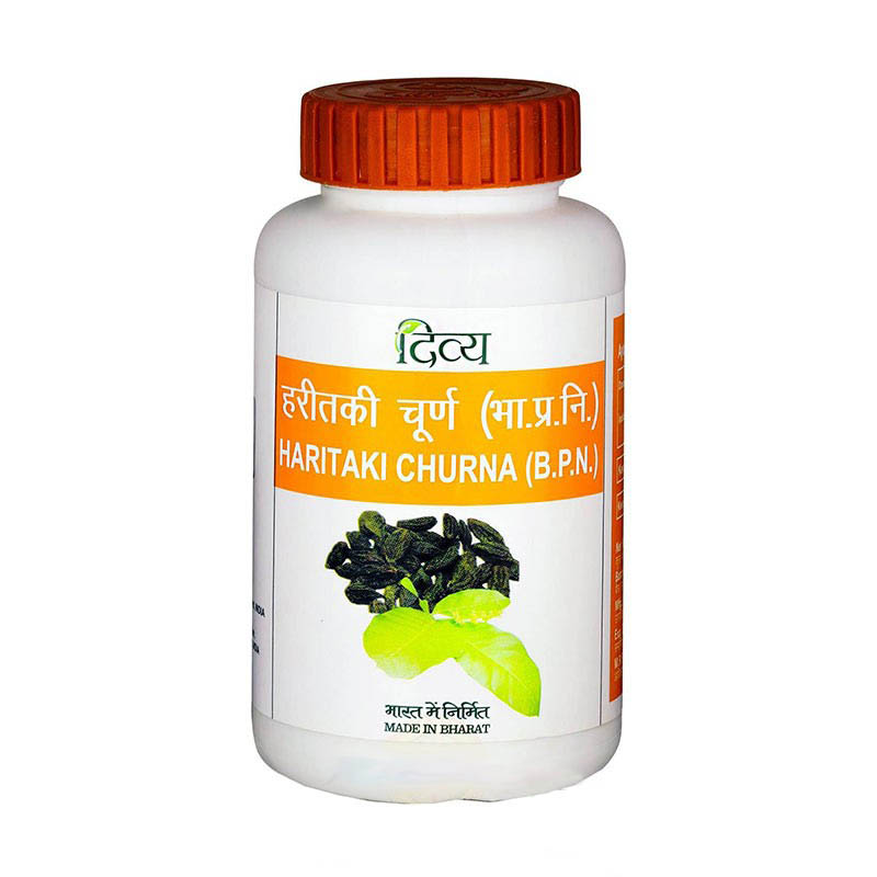 Харитаки Чурна, 100 г, производитель Патанджали, Haritaki Churna, 100 g, Patanjali — купить в интернет-магазине