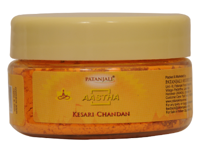 Порошок сандала Аастха Кесари Чандан, 25 г, Патанджали; Aastha Kesari Chandan, 25g, Patanjali — купить в интернет-магазине
