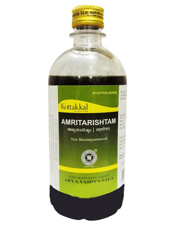 Аюрведический тоник Амритариштам, 450 мл, Коттаккал Аюрведа; Amritarishtam, 450 ml, Kottakkal Ayurveda — купить в интернет-магазине
