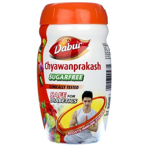Чаванпраш без сахара Чаванпракаш, 900 г, производитель Дабур; Chyawanprakash Sugarfree, 900 g, Dabur — купить в интернет-магазине