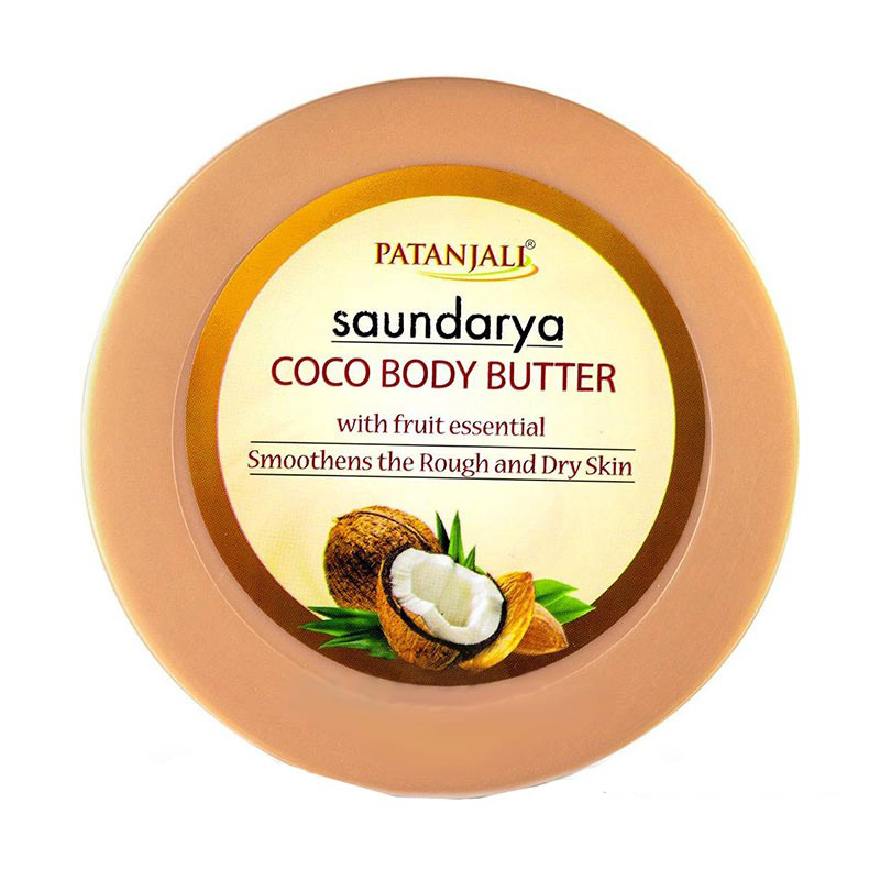 Кокосовое крем-масло для тела Саундарья, 200 г, Патанджали; Saundarya coco body butter, 200 g, Patanjali — купить в интернет-магазине