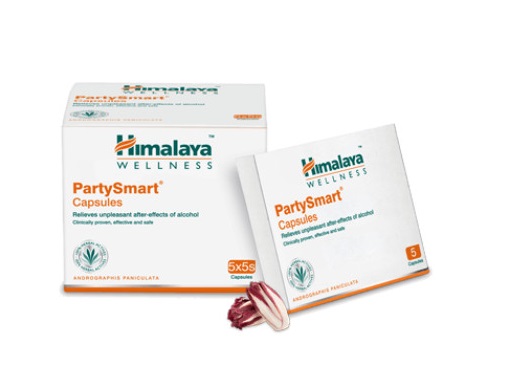 Средство от похмелья Пати Смарт, 5 таб, производитель Хималая; Party Smart, 5 tabs, Himalaya — купить в интернет-магазине