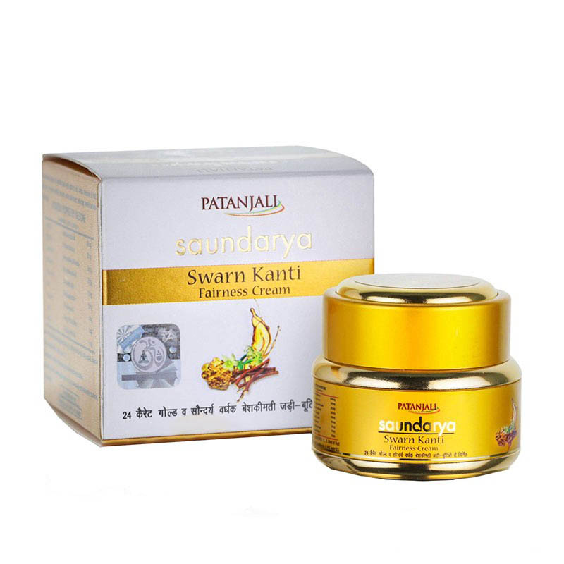 Крем Сварн Канти, 15 г, Патанджали; Swarn Kanti Fairness Cream, 15 g, Patanjali — купить в интернет-магазине