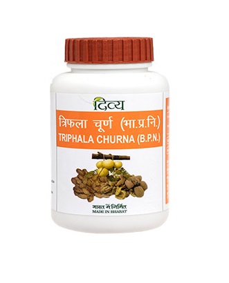Трифала Чурна, 100 г, Патанджали; Triphala Churna, 100 g, Patanjali — купить в интернет-магазине
